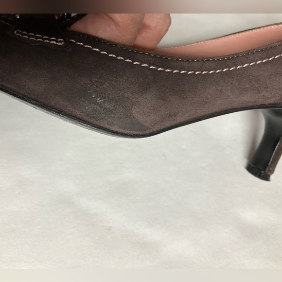 Claudia Ciuti Pumps w Kitten Heels, Maroon, Women’s 7M - Picture 9 of 9